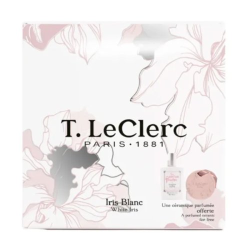 THEOPHILE LECLERC Das Parfum Poudré Iris Blanc Set - Keramik + THEOPHILE LECLERC Das Parfum Poudré Iris Blanc Set - Keramik +